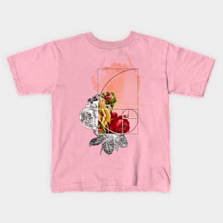 Fibonacci Rose Kids T-Shirt